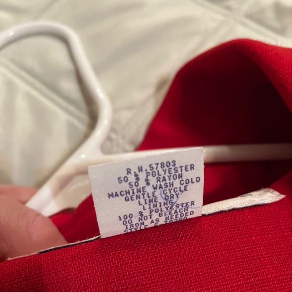 Norton McNaughton USA MADE! Dinner Jacket Blazer Vintage Christmas - Picture 4 of 5